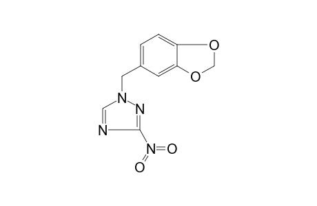 1-(1,3-Benzodioxol-5-ylmethyl)-3-nitro-1H-1,2,4-triazole