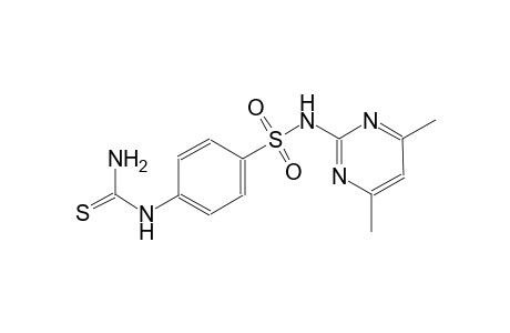 4-[(aminocarbothioyl)amino]-N-(4,6-dimethyl-2-pyrimidinyl)benzenesulfonamide
