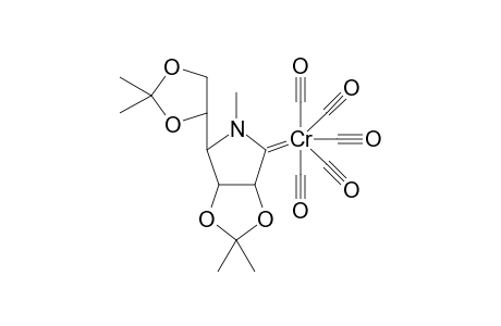 Pentacarbonyl(4-methylamino-4-deoxy-2,3:5,6-di-O-isopropylidene-D-allofuranosylidene)chromium(0)