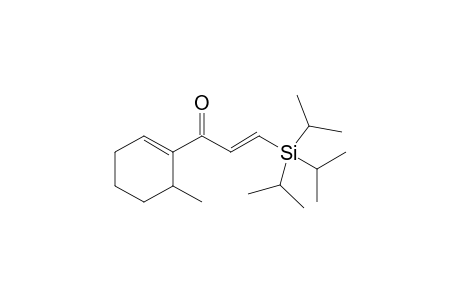 (E)-1-(6-Methyl-1-cyclohexenyl)-3-triisopropylsilyl-2-propen-1-one