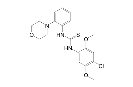 4-CHLORO-2,5-DIMETHOXY-2'-MORPHOLINOTHIOCARBANILIDE