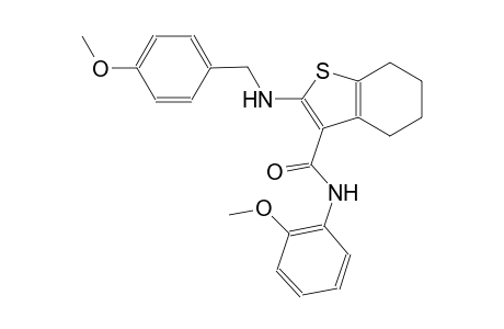 benzo[b]thiophene-3-carboxamide, 4,5,6,7-tetrahydro-N-(2-methoxyphenyl)-2-[[(4-methoxyphenyl)methyl]amino]-