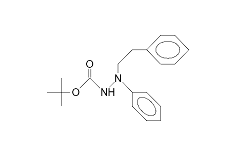 1-T-Butoxycarbonyl-2-(2-phenethyl)-2-phenyl-hydrazine