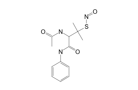 2-ACETAMIDE-3-METHYL-3-NITROSOSULFANYL-N-PHENYL-BUTANAMIDE