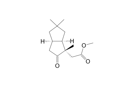 (1RS,2SR,5RS)-Methyl 2,7,7-trimethyl-3-oxobicyclo[3.3.0]octan-2-acetate
