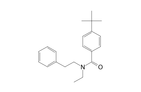 Benzamide, 4-(tert-butyl)-N-(2-phenylethyl)-N-ethyl-