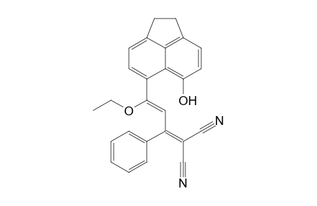 5-Hydroxy-6-(4,4-dicyano-1-ethoxy-3-phenyl-1,3-butadienyl)acenaphthene