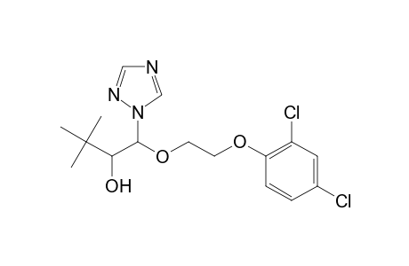 1H-1,2,4-Triazole-1-ethanol, beta-[2-(2,4-dichlorophenoxy)ethoxy]-alpha-(1,1-dimethylethyl)-