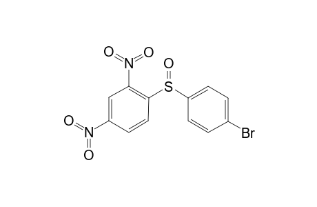 1-[(4-Bromophenyl)sulfinyl]-2,4-dinitrobenzene