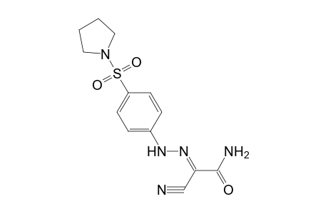2-Cyano-2-[[4-(pyrrolidine-1-sulfonyl)-phenyl]-hydrazono]-acetamide