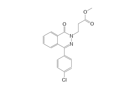 methyl 3-(4-(4-chlorophenyl)-1-oxo-2(1H)-phthalazinyl)propanoate