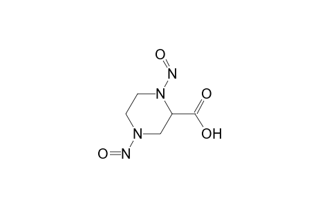 1,4-Dinitroso-2-piperazinecarboxylic acid