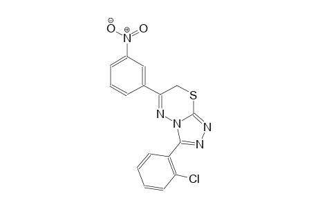 3-(2-chlorophenyl)-6-(3-nitrophenyl)-7H-[1,2,4]triazolo[3,4-b][1,3,4]thiadiazine