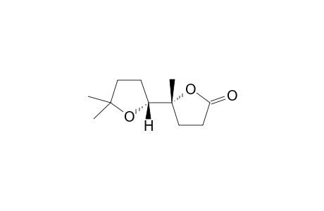 (E)-5-[5',5'-Dimethyltetrahydrofuran-2'-yl]-5-methyl-tetrahydrofuran-2-one
