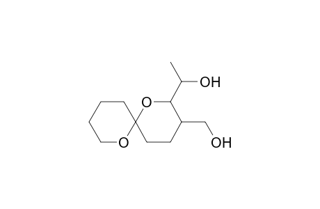 E,Z-2-(1'-hydroxyethyl)-3-hydroxymethyl-1,7-dioxaspiro[5.5]undecane