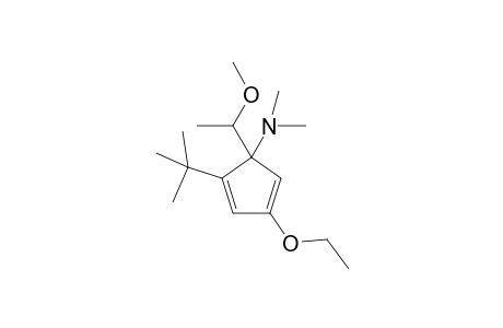 1-tert-Butyl-5-(dimethylamino)-3-ethoxy-5'-(1'-methpxyethyl)-1,3-cyclopentadiene