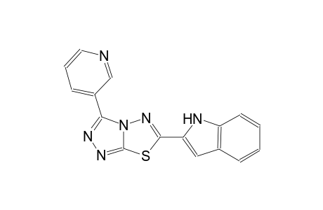 1H-indole, 2-[3-(3-pyridinyl)[1,2,4]triazolo[3,4-b][1,3,4]thiadiazol-6-yl]-