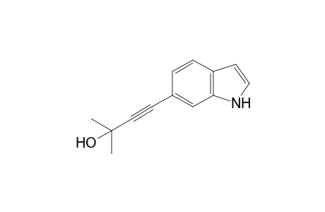 4-(1H-Indol-6-yl)-2-methylbut-3-yn-2-ol