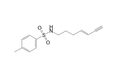 N-[(E)-hept-4-en-6-ynyl]-4-methyl-benzenesulfonamide