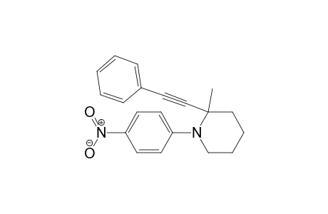 2-Methyl-1-(4-nitro-phenyl)-2-phenylethynyl-piperidine