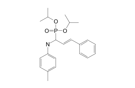 DIISOPROPYL-1-[N-(4-METHYLPHENYL)-AMINO]-3-PHENYL-2-PROPENYL-PHOSPHONATE