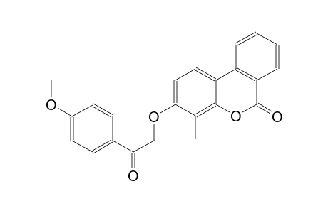 3-[2-(4-methoxyphenyl)-2-oxoethoxy]-4-methyl-6H-benzo[c]chromen-6-one