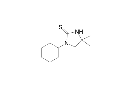 1-cyclohexyl-4,4-dimethyl-2-imidazolidinethione
