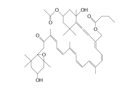 9'-cis-19'-Butanoyloxy-fucoxanthin
