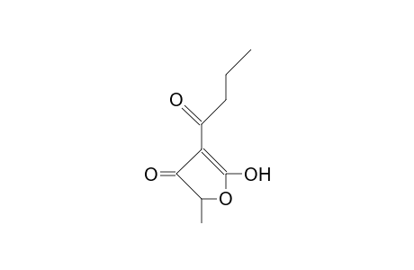 3-Butyryl-5-methyl-tetronic acid, tautomer