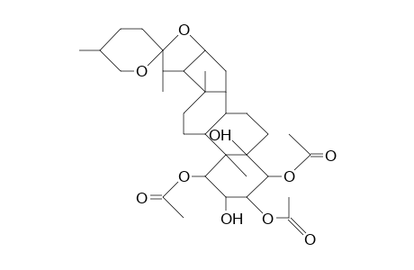 1.beta.,3.beta.,4.beta.-O-Triacetyl-neopentologenin