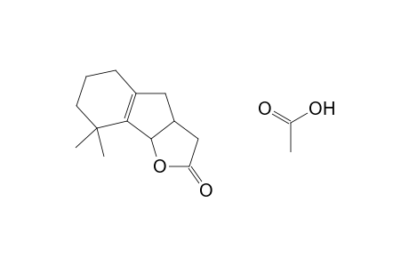 Acetic acid, 8,8-dimethyl-2-oxo-3,3a,4,5,6,7,8,8b-octahydro-2H-indeno[1,2-b]furan-5-yl ester