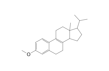 17-Isopropyl-3-methoxy-13-methyl-7,11,12,13,14,15.16,17-octahydro-6H-cyclopenta[a]phenanthrene