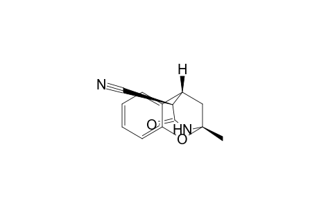 2,6-Methano-2H-1,3-benzoxazocine-5-carbonitrile, 3,4,5,6-tetrahydro-2-methyl-4-oxo-, (2.alpha.,5.beta.,6.alpha.)-