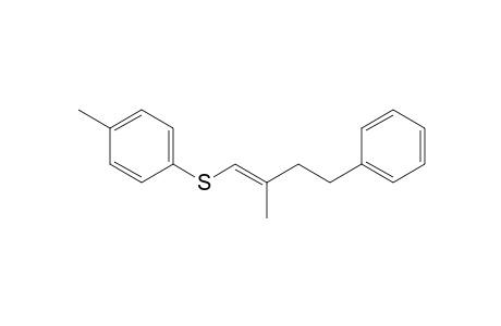 1-Methyl-4-[(E)-2-methyl-4-phenyl-but-1-enyl]sulfanyl-benzene