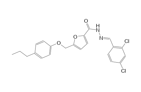 N'-[(E)-(2,4-dichlorophenyl)methylidene]-5-[(4-propylphenoxy)methyl]-2-furohydrazide