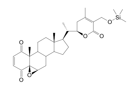 of 27-O-(Trimethylsilyl)-4-dehydroxy-4-oxowithafer-in A