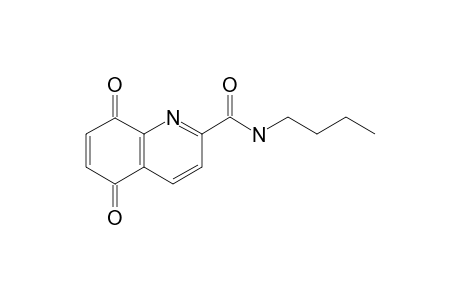 N-N-BUTYL-5,8-DIOXO-5,8-DIHYDRO-QUINOLINE-2-CARBOXAMIDE