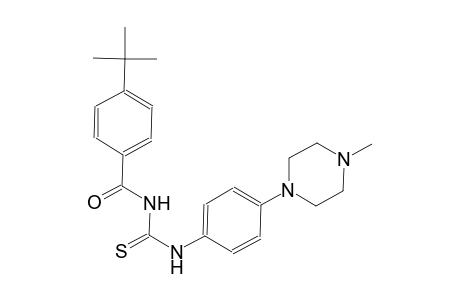 N-(4-tert-butylbenzoyl)-N'-[4-(4-methyl-1-piperazinyl)phenyl]thiourea