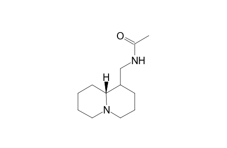 (+-)-N-Acetyllupinamine