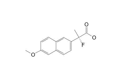 (S)-(+)-2-FLUORO-2-[6-METHOXY-(2-NAPHTHYL)]-PROPIONIC-ACID