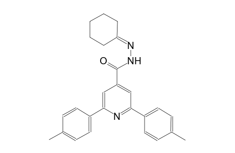 N'-cyclohexylidene-2,6-bis(4-methylphenyl)isonicotinohydrazide