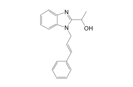 1-[1-(3-phenyl-allyl)-1H-benzoimidazol-2-yl]-ethanol