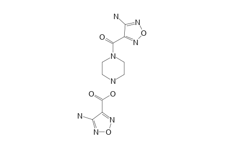 4-aminofurazan-3-carboxylic acid; (4-aminofurazan-3-yl)-piperazin-1-yl-methanone