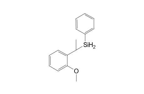 [1-(o-Methoxyphenyl)-1-ethyl](phenyl)silane