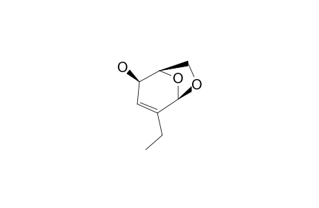 1,6-Anhydro-2,3-dideoxy-2-ethyl-.beta.-D-(threo)-hex-2-enopyranose
