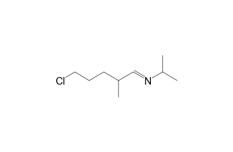 N-(5-Chloro-2-methylpentylidene)isopropylamine