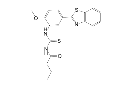 N-[5-(1,3-benzothiazol-2-yl)-2-methoxyphenyl]-N'-butyrylthiourea