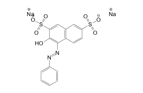 2,7-Naphthalenedisulfonic acid, 3-hydroxy-4-(phenylazo)-,disodium salt