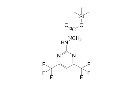 [13C]-trimethylsilyl 2-[[4,6-bis(trifluoromethyl)pyrimidin-2-yl]amino]acetate