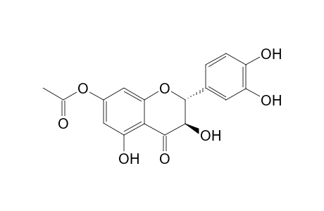 7-Acetoxy-2-(3,4-dihydrpxyphenyl)-3,5-dihydroxy-2,3-dihydro-4H-benzopyran-4-one